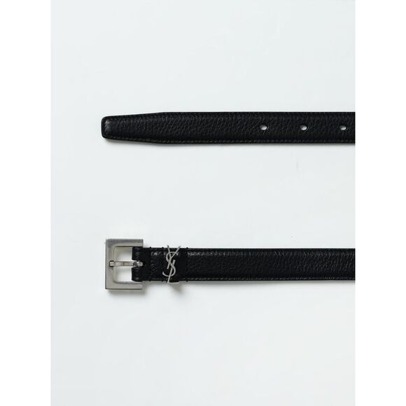 Saint Laurent Belt Men Black